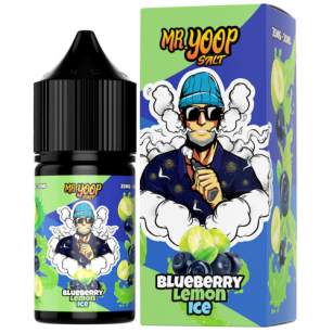 Juice Mr Yoop Salt | Fusion Blueberry Lemon Ice 30mL Mr Yoop Eliquids - 1