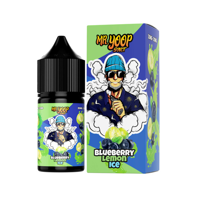 Juice Mr Yoop Salt | Fusion Blueberry Lemon Ice 30mL Mr Yoop Eliquids - 1