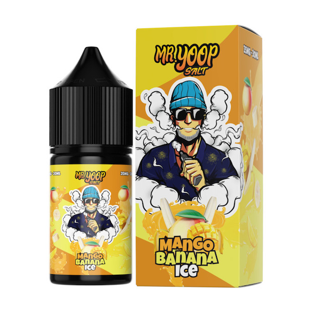 Juice Mr Yoop Salt | Fusion Mango Banana Ice 30mL Mr Yoop Eliquids - 1