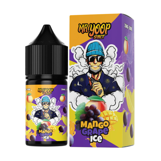 Juice Mr Yoop Salt | Fusion Mango Grape Ice 30mL Mr Yoop Eliquids - 1