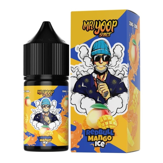 Juice Mr Yoop Salt | Fusion RedBull Mango Ice 30mL Mr Yoop Eliquids - 1
