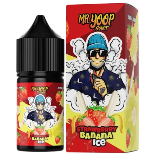 Juice Mr Yoop Salt | Fusion Strawberry Banana Ice 30mL Mr Yoop Eliquids - 1