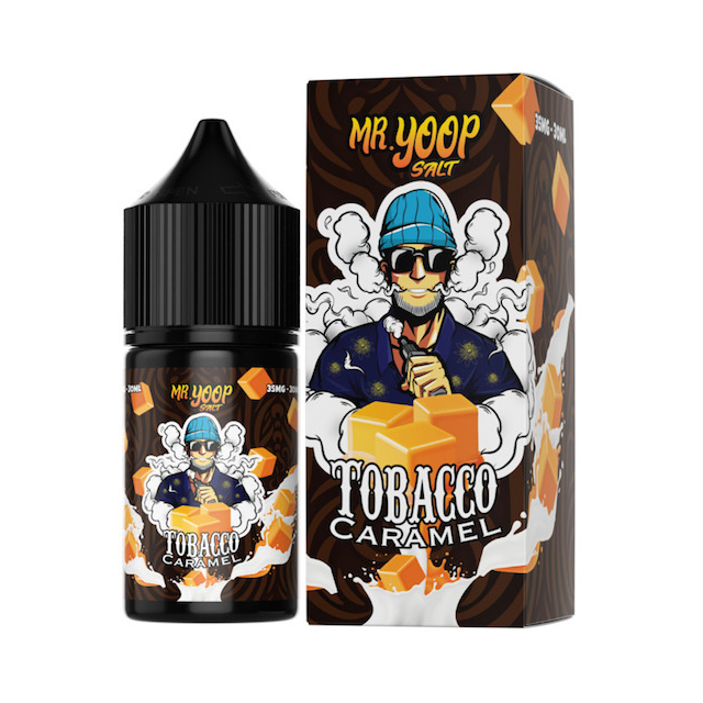 Juice Mr Yoop Salt | Tobacco Caramel 30mL Mr Yoop Eliquids - 1