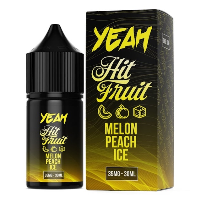 Juice Yeah Salts | Hit Fruit | Melon Peach Ice 30mL Yeah Liquids - 1