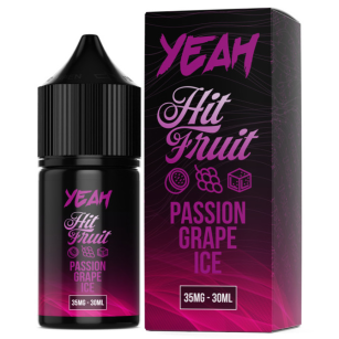 Juice Yeah Salts | Hit Fruit | Passion Grape Ice 30mL Yeah Liquids - 1