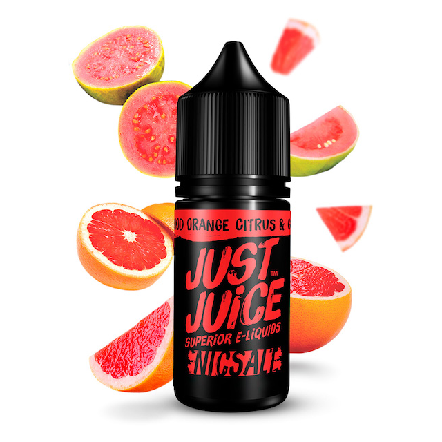 Just Juice Salt | Blood Orange, Citrus & Guava 30mL Just Juice Eliquids - 1