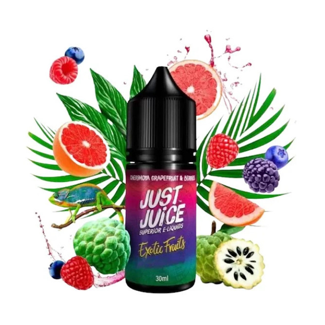 Just Juice Salt | Cherimoya, Grapefruit & Berries 30mL Just Juice Eliquids - 1