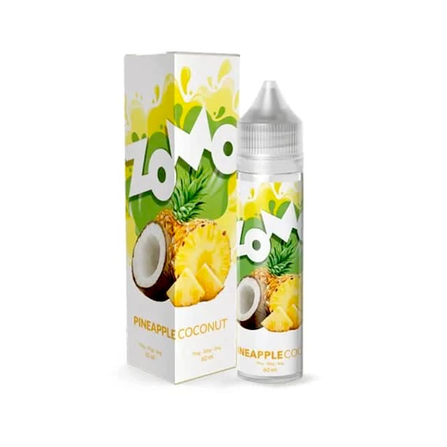 Juice Zomo | Pineapple Coconut Free Base Zomo Vape - 2
