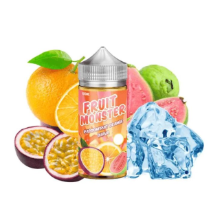 Juice Frozen Fruit Monster | Passion Orange Guava ICE 100mL Free Base Monster Vape Labs - 1