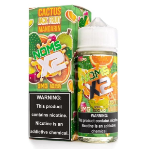 Juice Nomenon | Noms X2 Cactus Jackfruit Mandarin 120mL Free Base Nomenon E-liquids - 1