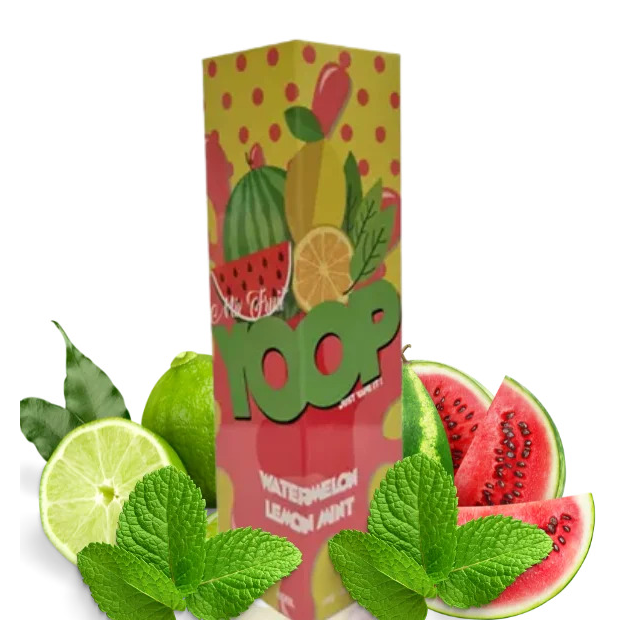 Juice Yoop | Watermelon Lemon Mint 60mL Free Base Mr Yoop Eliquids - 1