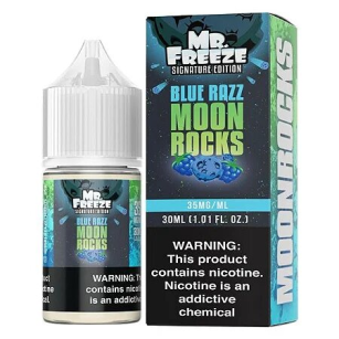 Juice Nic Salt Mr Freeze | Blue Razz Moon Rocks 30mL Mr Freeze E-liquid - 1