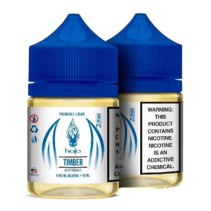 Juice Halo | Timber Nutty Tobacco Free Base Halo E-liquids - 1