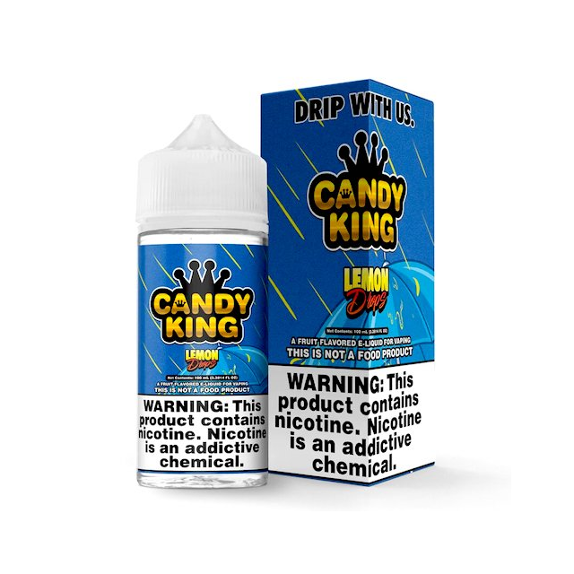 Juice Candy King | Lemon Drops 100ml Free Base Candy King E-liquid - 1