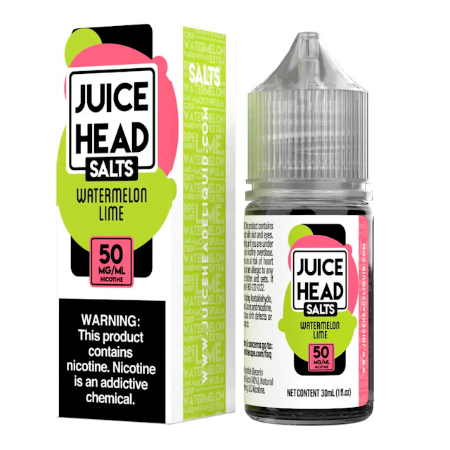 Juice Head Salts E-liquids | Watermelon Lime 30mL Juice Head E-liquids - 1