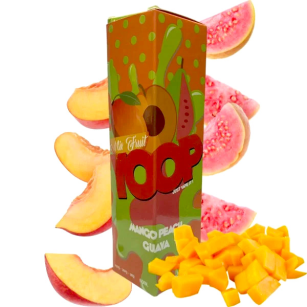 Juice Yoop Mix Fruit | Mango Peach Guava 60mL Free Base Mr Yoop Eliquids - 1