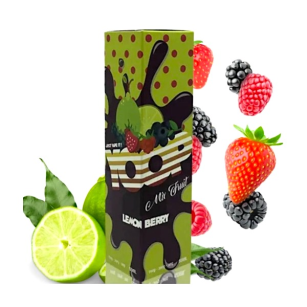 Juice Yoop Mix Fruit | Lemon Berry 60mL Free Base Mr Yoop Eliquids - 1