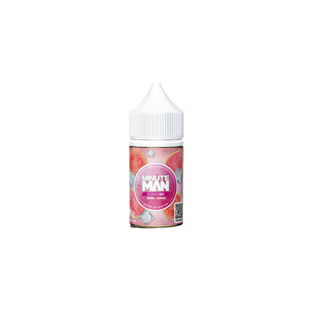 Juice Minute Man | Guava Ice 30mL Salt Nic Minute Man E-liquids - 1