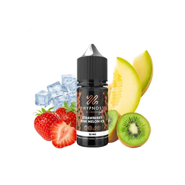 Juice Nic Salt | Hypnos E-liquid Strawberry Kiwi Melon Ice 30mL Hypnos E - liquids - 1