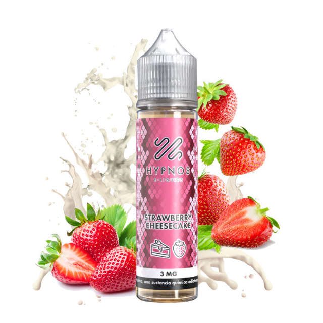 Juice Free Base | Hypnos E-liquid Strawberry Cheesecake 60mL Hypnos E - liquids - 1