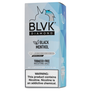 Juice BLVK Salt | Diamond Black Menthol 30mL BLVK - 1