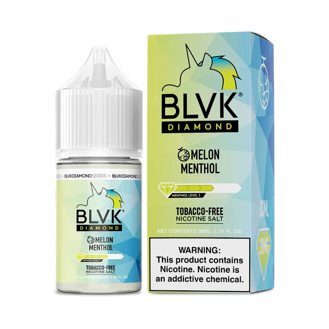 Juice BLVK Salt | Diamond Melon Menthol 30mL BLVK - 1