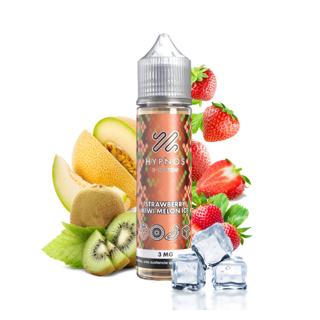 Juice Free Base | Hypnos E-liquid Strawberry Kiwi Melon Ice 60mL Hypnos E - liquids - 1