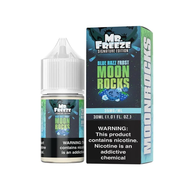 Juice Nic Salt Mr Freeze | Blue Razz Frost Moon Rocks 30mL Mr Freeze E-liquid - 1